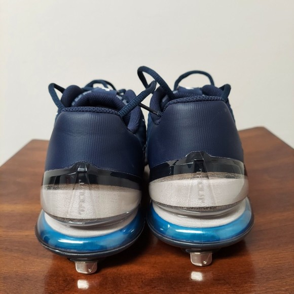 Nike Force Zoom Trout 7 PRO Low Blue White Baseball Cleats Sz 7.5 NEW CQ7224 401 - Picture 3 of 7